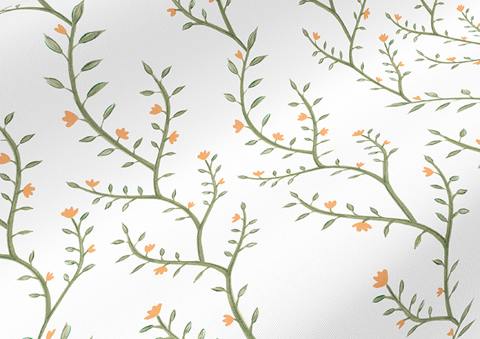 Boughton, Nectarine - Twist&Fit Roller Blind - Image 4